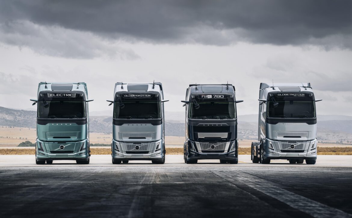 Volvo en tête du marché européen des poids lourds