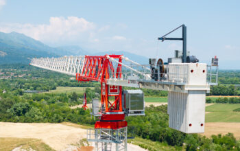 TEREX Nouvelle grue à tour flat-top CTT 392-16