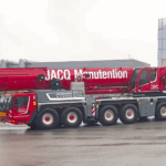 Jacq Manutention accueille sa “petite dernière” : la Liebherr LTM 1300‑6.4
