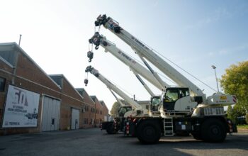 Raimondi dévoilera la grue tout-terrain TRT 55US au CONEXPO 2026
