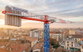 Raimondi élargit sa gamme T Series avec la nouvelle grue à tour flat-top T87