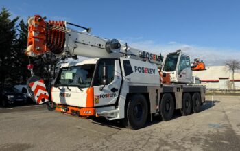Foselev Rhône-Alpes à Lyon accueille sa dernière recrue : la grue GMK4080L,