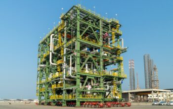 Mammoet réalise un record aux Émirats arabes unis pour un projet gazier majeur