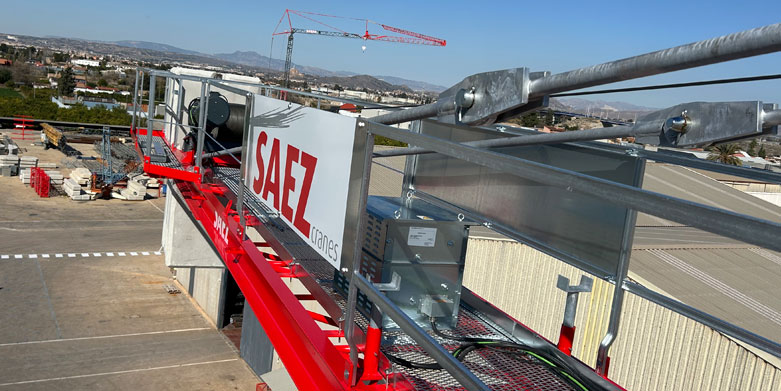 Grues Sáez lance Eco+, un système de récupération d’énergie pour grues à tour