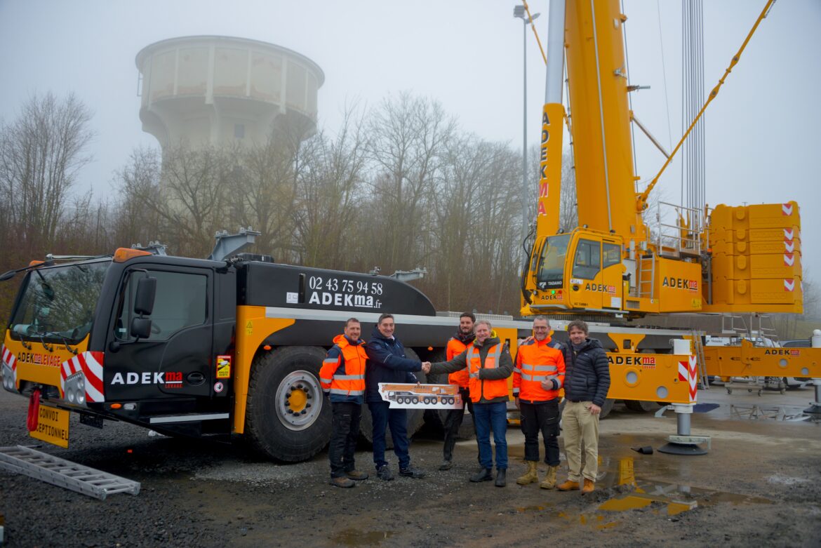ADEKMA renforce son levage lourd avec une nouvelle Tadano AC 7.450-1
