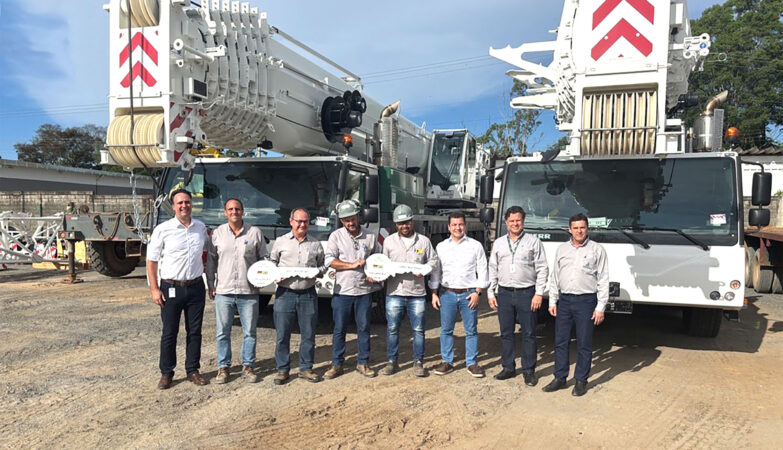 Quatre grues Liebherr pour un projet industriel au Brésil