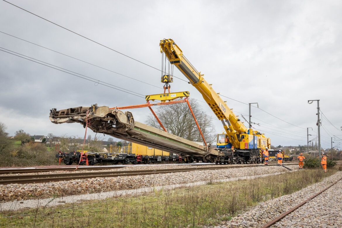 Fin de l’opération d’urgence ferroviaire menée par NGE pour SNCF Réseau