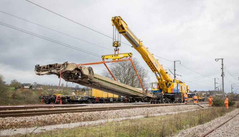 Fin de l’opération d’urgence ferroviaire menée par NGE pour SNCF Réseau
