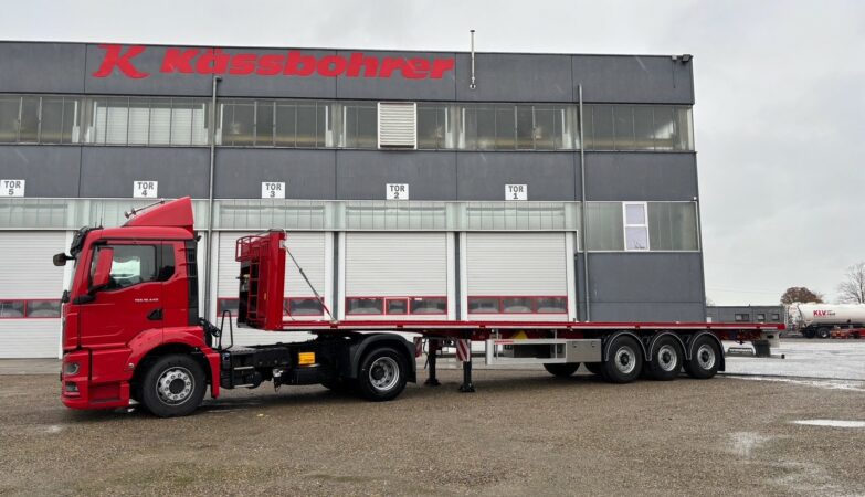 Gebr. Markewitsch et Kässbohrer renforcent leur partenariat avec une nouvelle semi-remorque