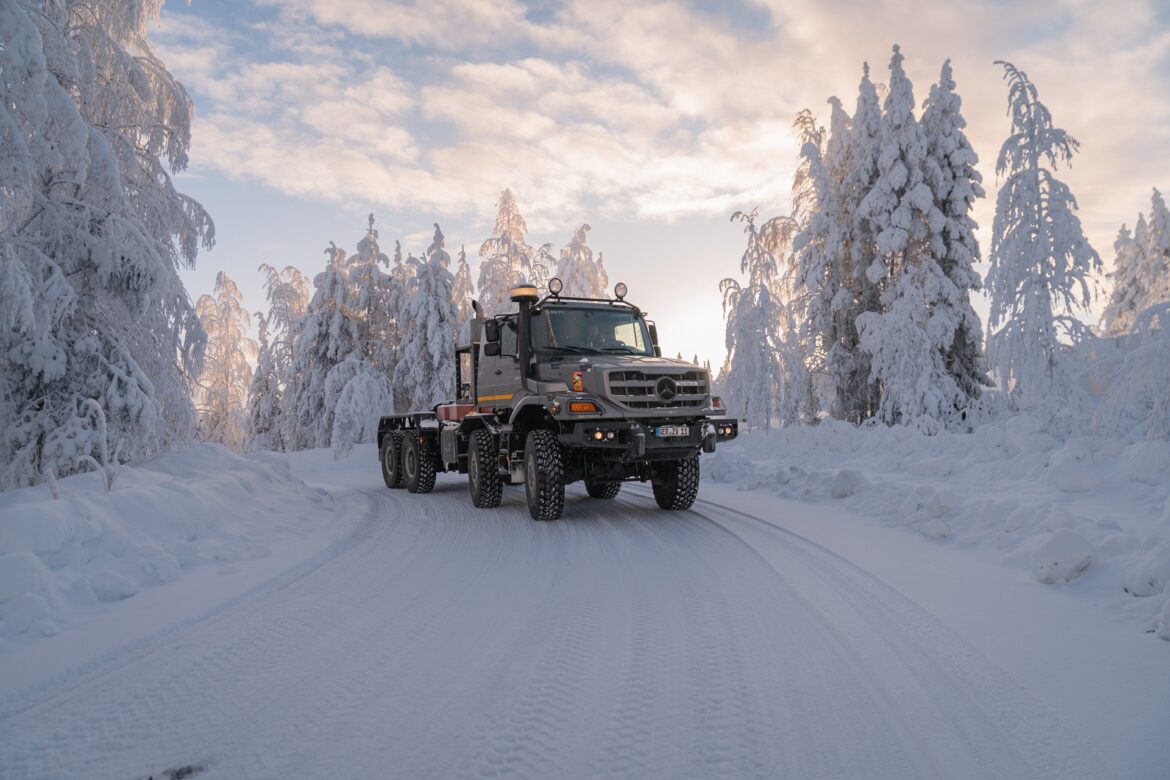 Les véhicules de défense Mercedes-Benz à l’épreuve du froid extrême