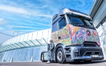 Rolling Canvas : quand un Actros devient une œuvre d’art roulante