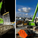 HALIOTIS 2 : FAYAT Fondations en première ligne à Nice, avec l’appui stratégique de SENNEBOGEN