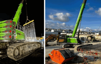 HALIOTIS 2 : FAYAT Fondations en première ligne à Nice, avec l’appui stratégique de SENNEBOGEN