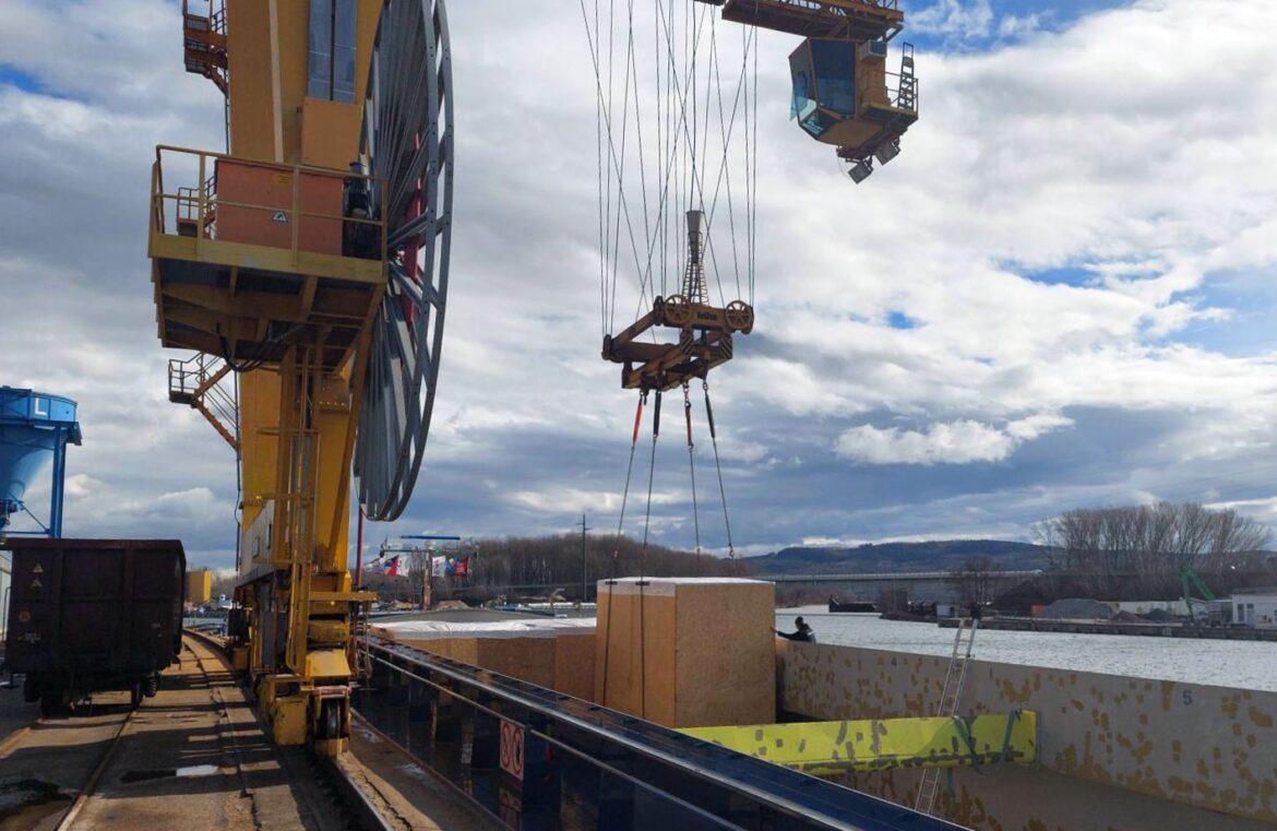 Rhenus optimise un project cargo transatlantique en réduisant l’empreinte carbone grâce au fluvial