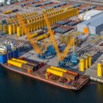 Levage lourd : Sarens réalise une opération en tandem de deux grues à anneau à Rotterdam