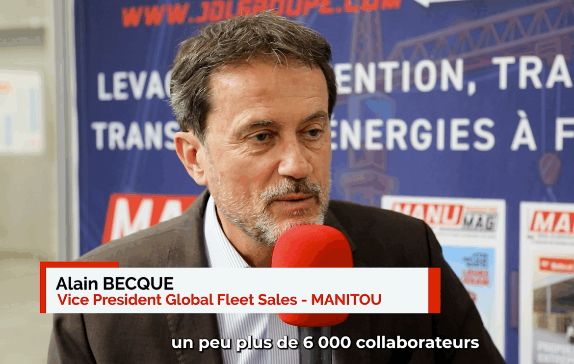 EXCLUSIF JDL TV: Interview de Alain Becque, Vice Président Global Fleet Sales, Manitou Group