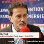 EXCLUSIF JDL TV: Interview de Alain Becque, Vice Président Global Fleet Sales, Manitou Group