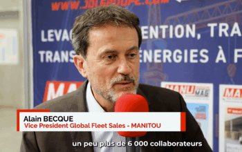 EXCLUSIF JDL TV: Interview de Alain Becque, Vice Président Global Fleet Sales, Manitou Group