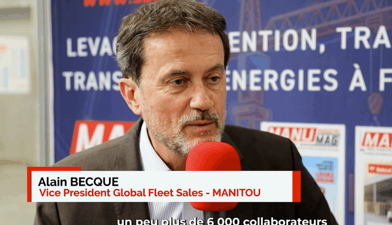 EXCLUSIF JDL TV: Interview de Alain Becque, Vice Président Global Fleet Sales, Manitou Group