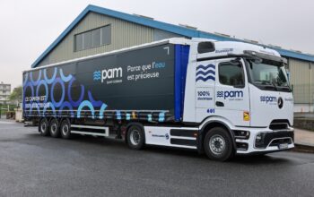 Saint-Gobain PAM accélère : deux camions 100 % électriques prennent la route