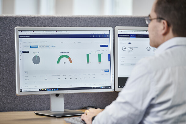 My Scania centralise les services connectés de flotte
