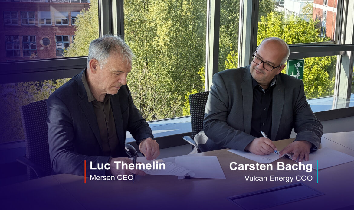 Mersen décroche un contrat stratégique avec Vulcan Energy
