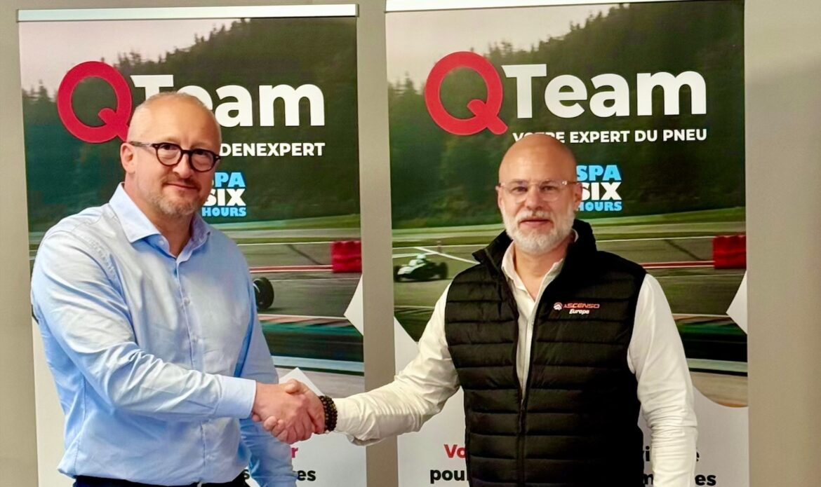 Ascenso Tyres accélère en Belgique avec Q Team Belgium