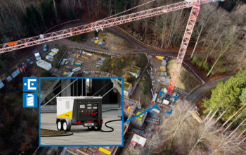 Stockage d’énergie mobile : Liebherr alimente un chantier stratégique de STRABAG près de Zurich