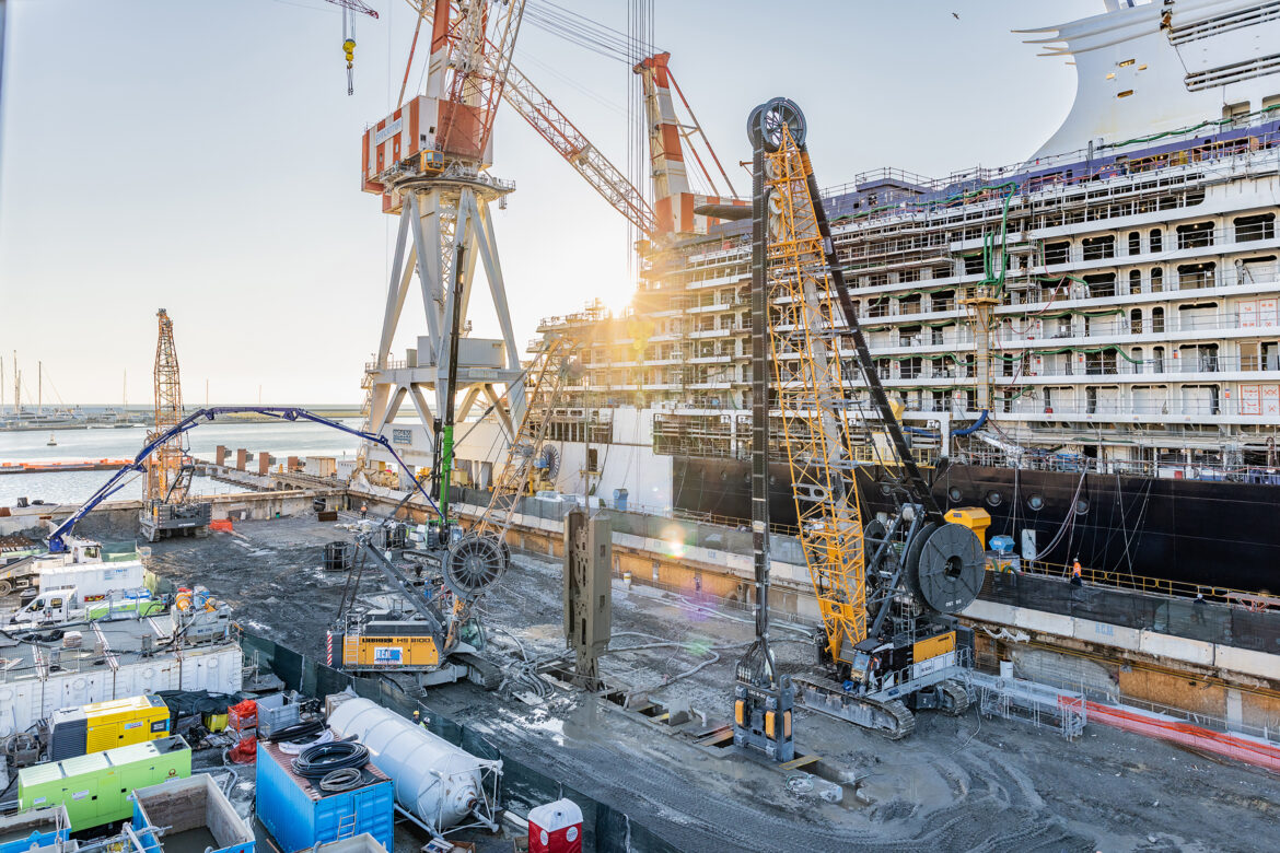 Quand la fraise montre les dents : les machines Liebherr à l’épreuve du chantier géant de Gênes