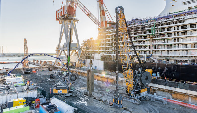 Quand la fraise montre les dents : les machines Liebherr à l’épreuve du chantier géant de Gênes
