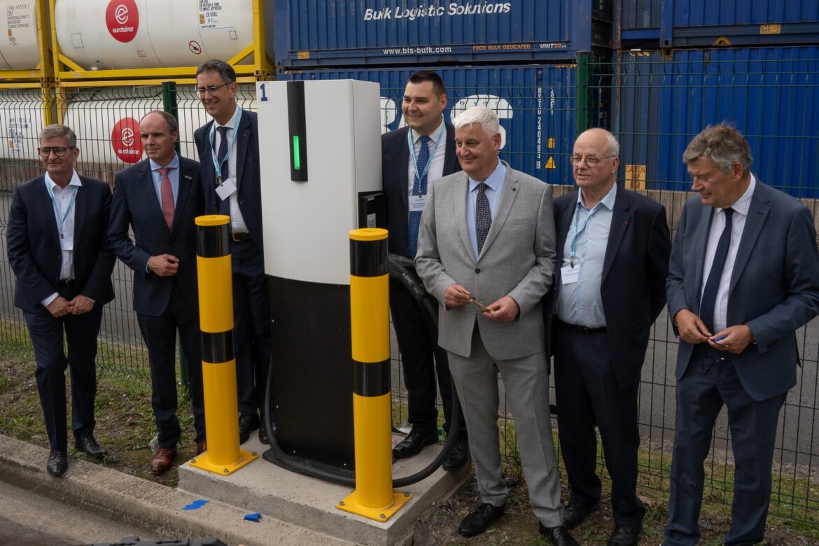 Contargo et Ports de l’Escaut déploient l’électromobilité sur le terminal de Valenciennes
