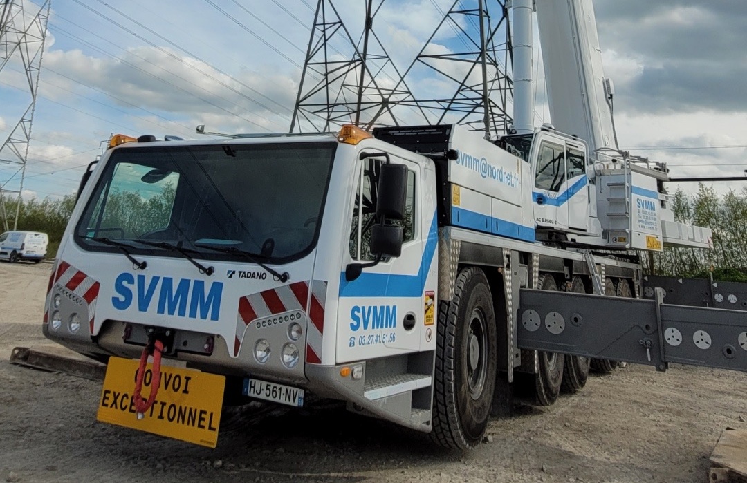 SVMM renforce sa flotte avec une Tadano AC 5.250L-2