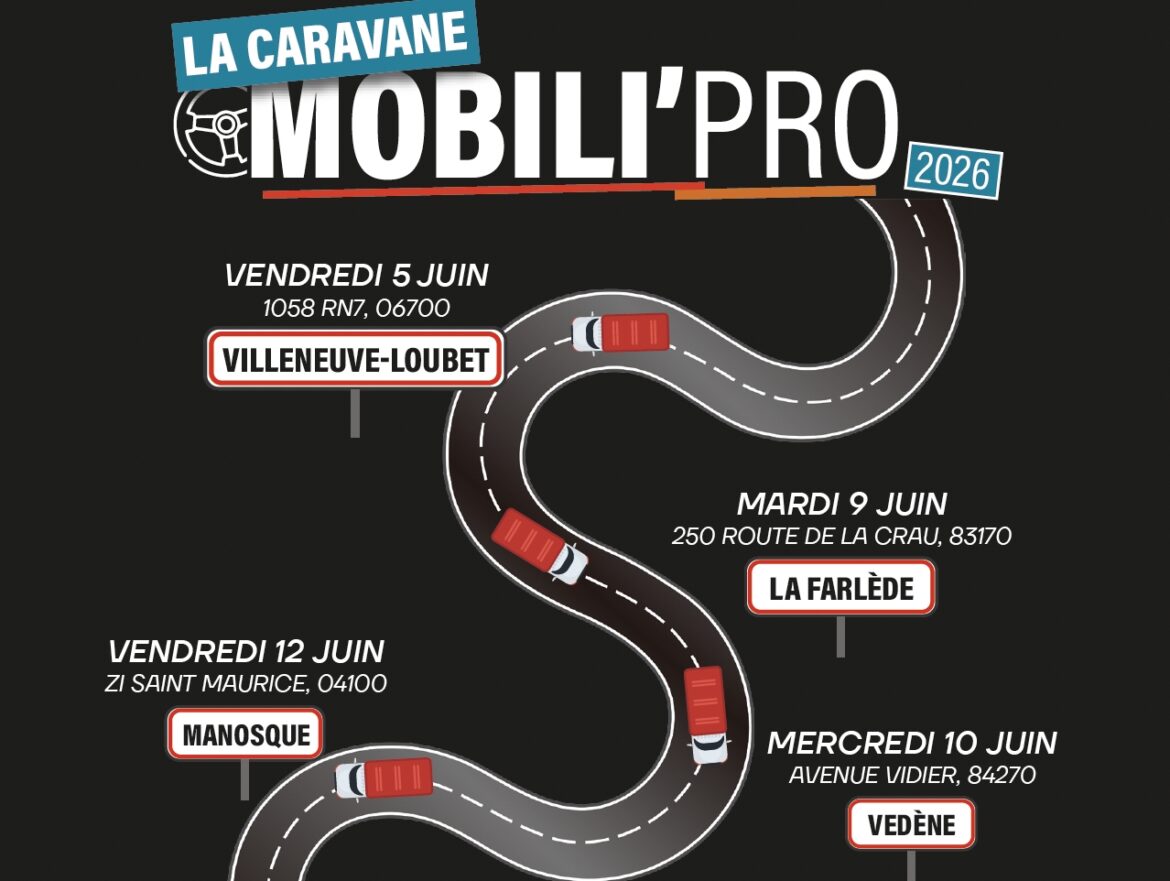 On vous dit tout sur la décarbonation : la Caravane Mobili’Pro repart sur les routes de la Région Sud