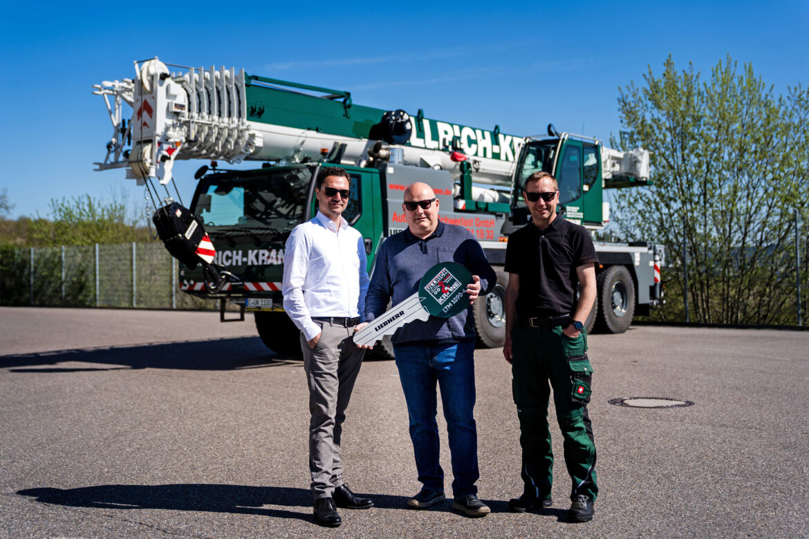 Ullrich Krane mise sur la continuité avec sa nouvelle Liebherr LTM 1090-4.2