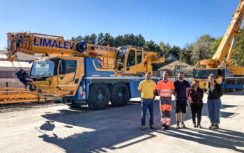 Limalev réceptionne l'une des premières LTM 1055-3.3 Liebherr de France