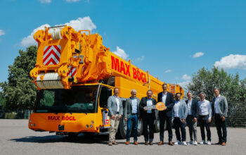 Max Bögl mise sur cinq Liebherr LTM 1750-9.1 pour accélérer le déploiement de l'éolien