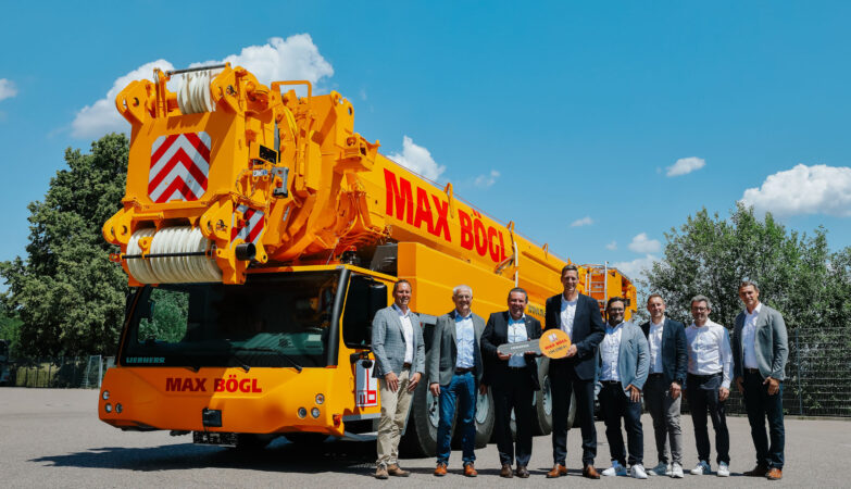Max Bögl mise sur cinq Liebherr LTM 1750-9.1 pour accélérer le déploiement de l'éolien
