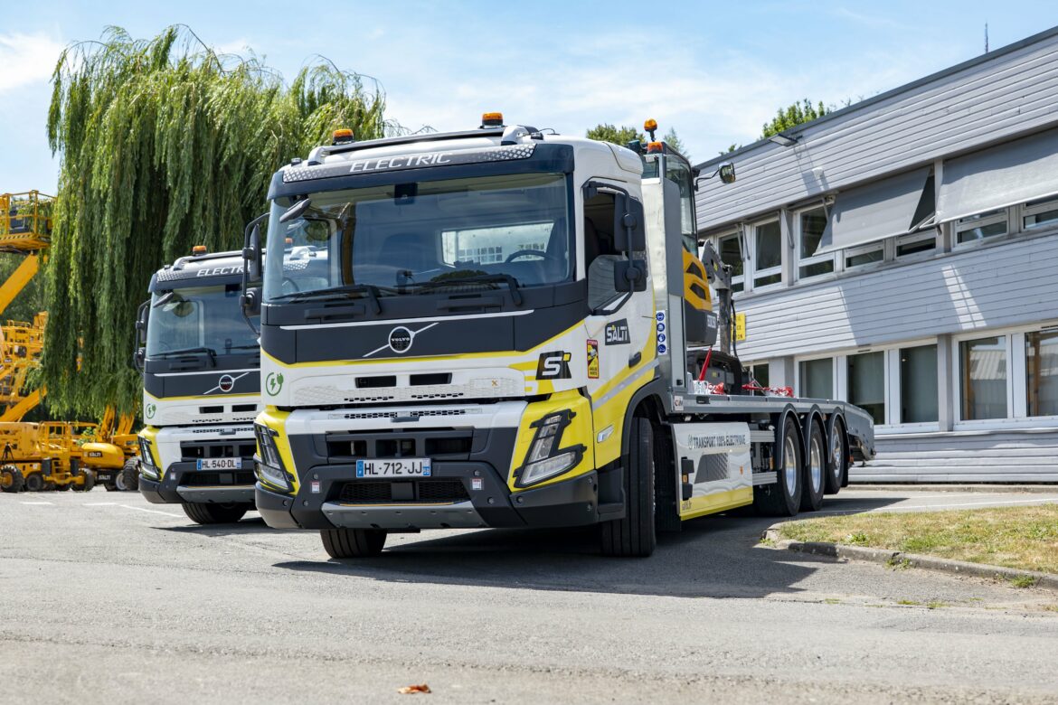 SALTI passe à l&rsquo;électrique avec deux nouveaux camions Volvo FMX