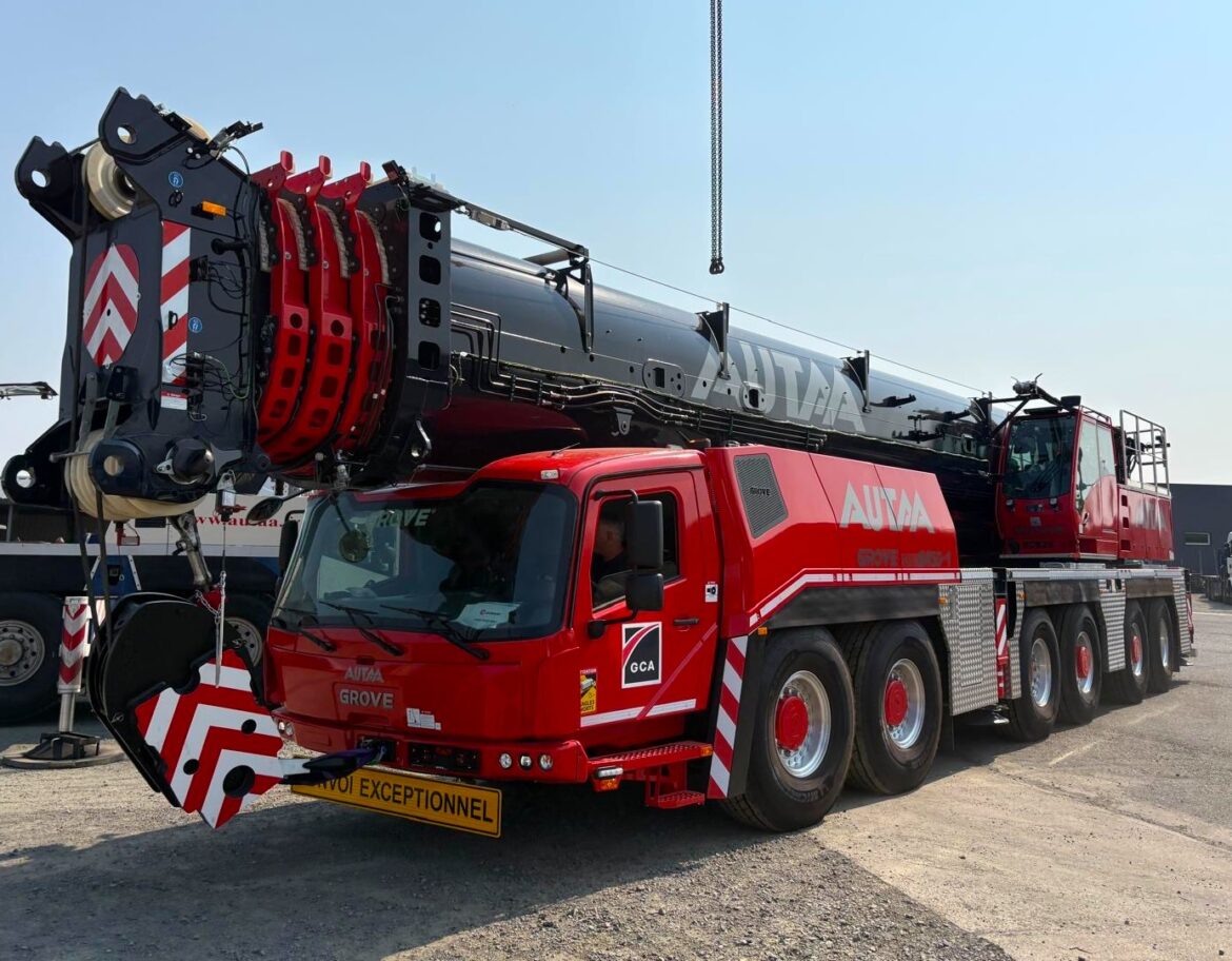 Grove GMK6450-1 : GCA accueille une nouvelle référence du levage lourd