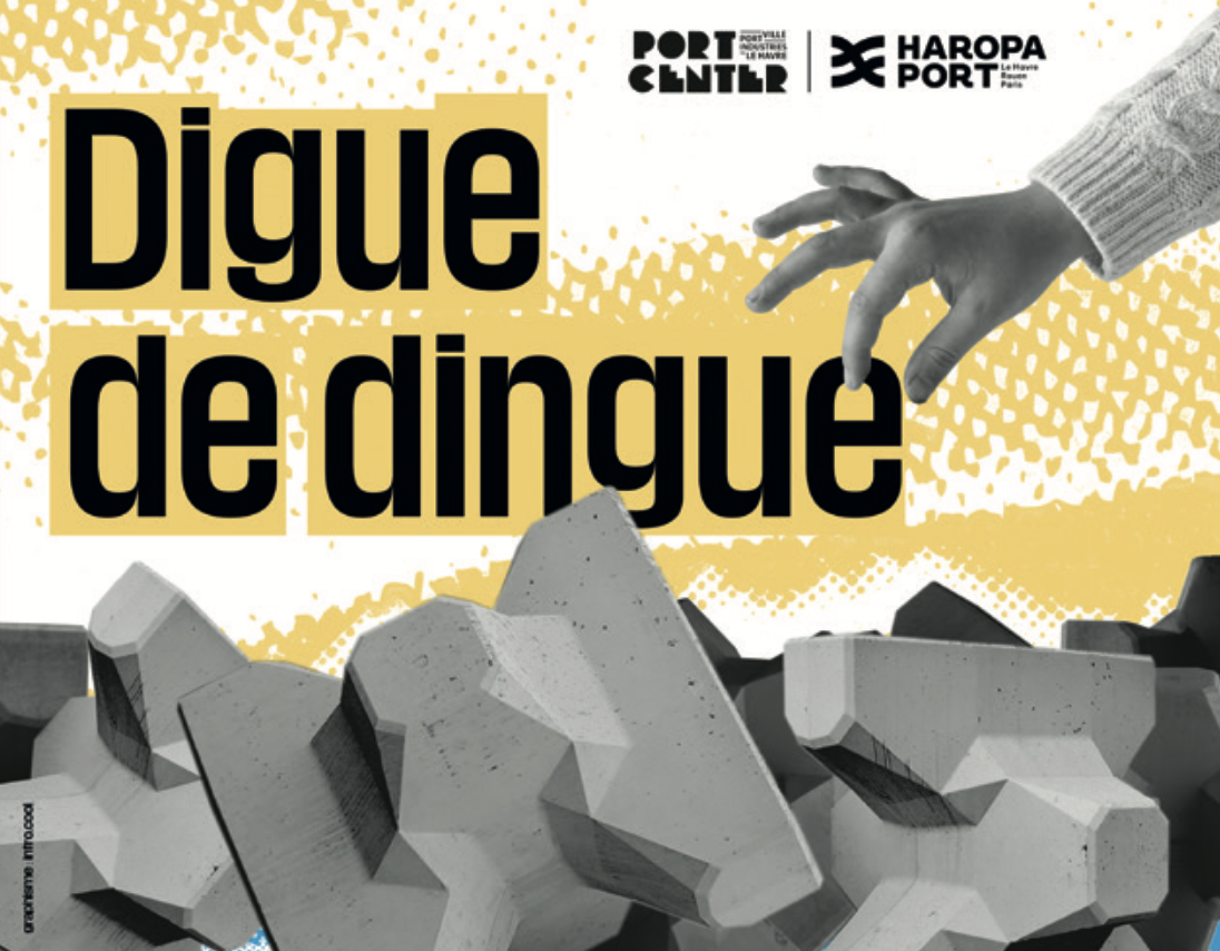 Digue de Dingue  : le chantier XXL de la chatière s’expose au Havre