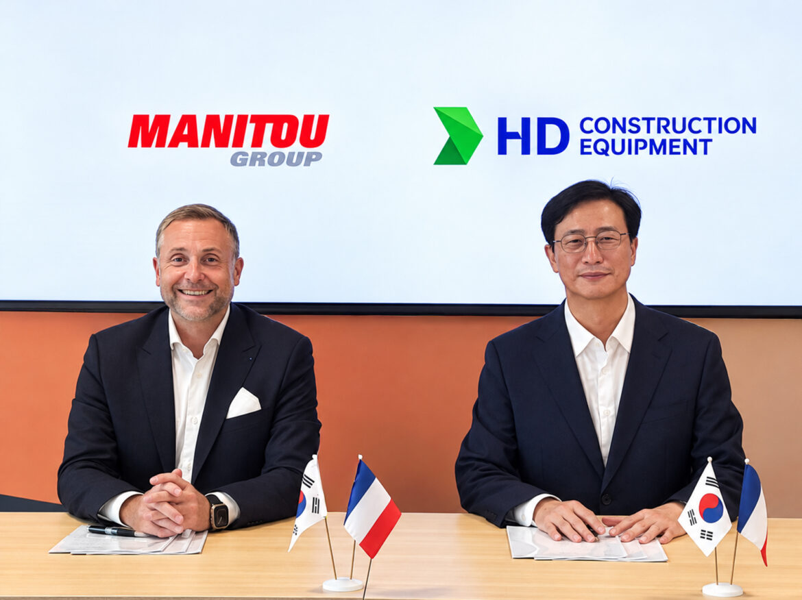 HD Construction Equipment et Manitou s’allient dans les matériels compacts