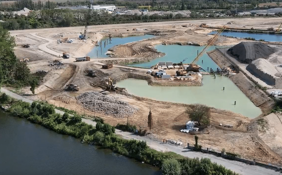 Port Seine-Métropole Ouest : le gros œuvre portuaire s’accélère