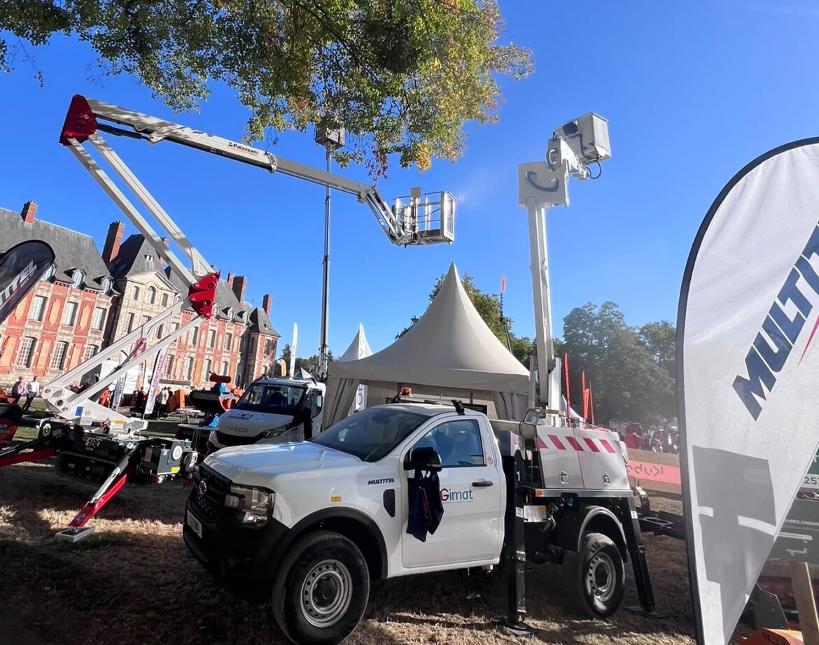 Espaces verts : Multitel joue la carte de l’hybride, du 4×4 et des chenilles