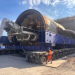 1 800 tonnes en mouvement : SIMI Trasporti déplace le tunnelier « Letteria »