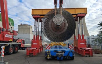 165 tonnes sous haute précision : Cochez à la manœuvre sur le site nucléaire de Dampierre