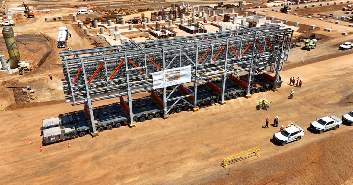 64 000 tonnes, 110 modules et 23 voyages maritimes : L&T boucle une opération logistique XXL