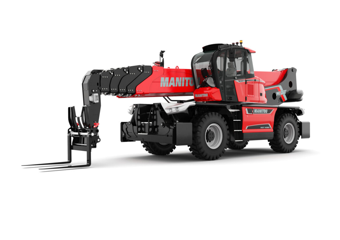 Manitou MRT 4080 : le nouveau géant des télescopiques rotatifs entre en scène