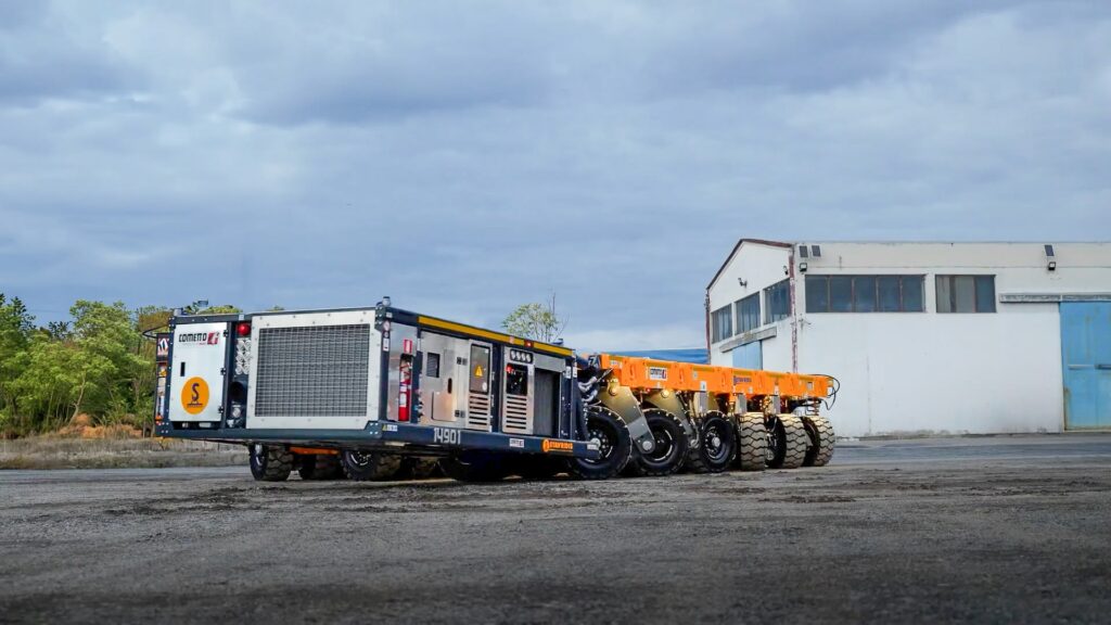 12 lignes d’essieux et 576 tonnes de capacité : Stavridis voit lourd avec Cometto