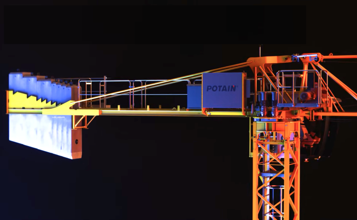 Potain MDT 99e : 5 tonnes, compacte et pensée pour simplifier le chantier
