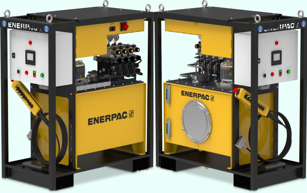 Enerpac lance sa première pompe à débit divisé sur batterie